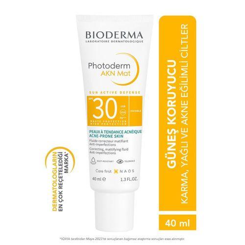 Bioderma Photoderm AKN Mat Spf30 Güneş Kremi 40 ml