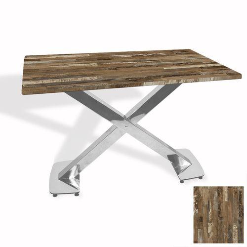 Dockers İks Masa Kromnikel (80x140 - Werzalit, Allzalit yada Wermodin Tabla) - Maracaibo