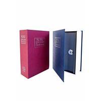 Kitap Görünümlü Gizli Kasa Büyük Boy Anahtarlı Kilitli Para Kasası