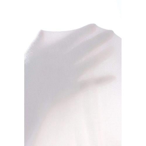 Kadın Beyaz Tek Omuz Cut Out Detaylı Crop Top Bluz