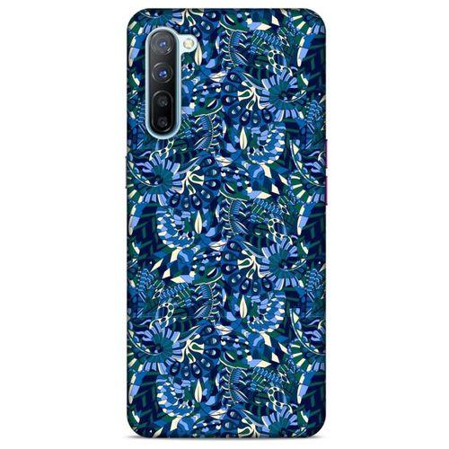 Oppo Reno 3 Uyumlu Kılıf Mavi Delisi (41) Tank Kılıf Çiçek