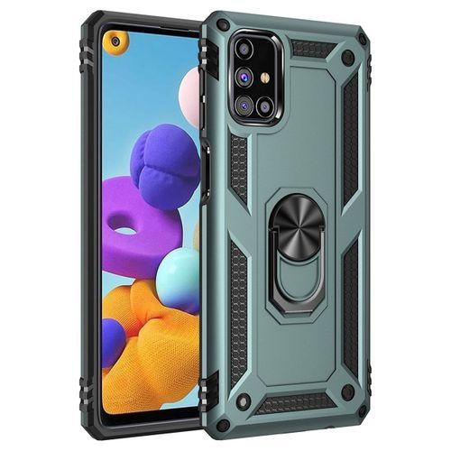Samsung Galaxy M31S Kılıf Sofya Yüzüklü Silikon Kapak