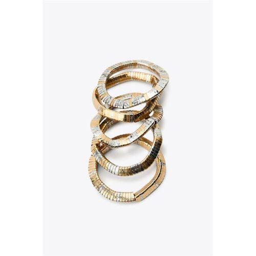 Çoklu Lastkli Bilezik - Altın