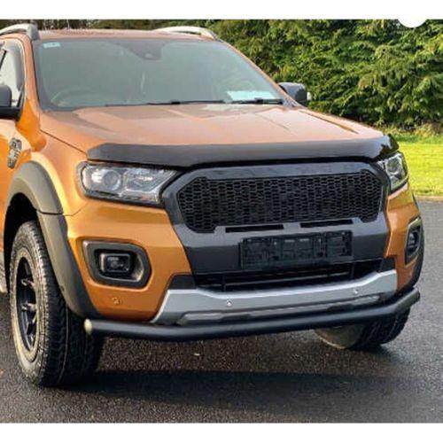 Nissan Navara Uyumlu Ön Tampon Koruma Demiri Siyah Tekli Bıyık 2006+ Pst20 Parça