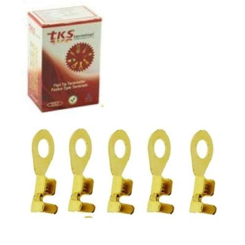 SEVGENT Yuvarlak Fiş 5 Mm(sarı Kablo Başlığı)(1 ADET)