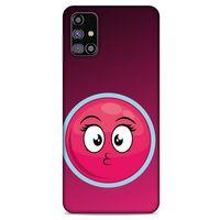Emojix (45) Samsung Galaxy M31s Kılıf Silikon Kapak Desenli