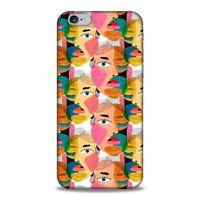 Lopard Apple Iphone 6S Uyumlu Kılıf Sürreal Yüzler ♀ (6) Silikon Kılıf Desenli