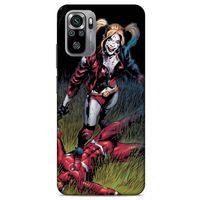 Xiaomi Redmi Note 10 Uyumlu Kılıf Harley Quinn (40) Fit Silikon Kılıf Leylak