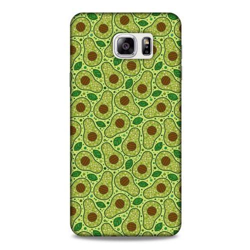 Frutix Avokado 01 Samsung Galaxy Note 5 Kılıf Desenli Silikon