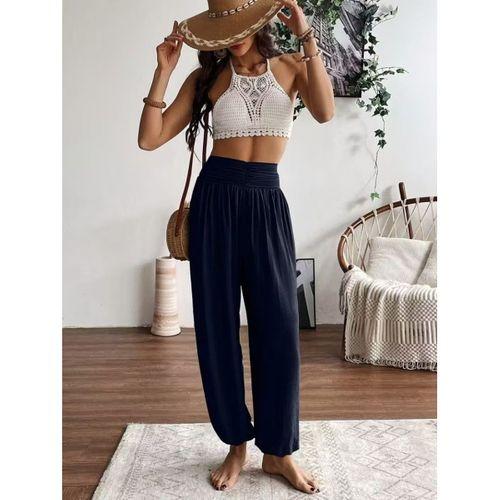 Kadın Yüksel Bel Yoğun Büzgü Detaylı Aerobin Pantolon