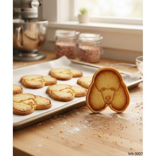 Poodle Kanis Sekillendirici Kalip Kurabiye Hamur Kesici Oyun ve Seker Hamuru Seti