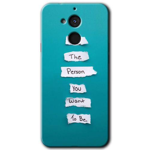 MRCİLETİSİM General Mobile GM 8 Kılıf HD Desen Baskılı Arka Kapak + Temperli Cam - Want You