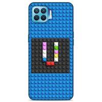Lopard Oppo Reno 4 Lite Uyumlu Kılıf BloX (35) Fit Design Kılıf V Harfi