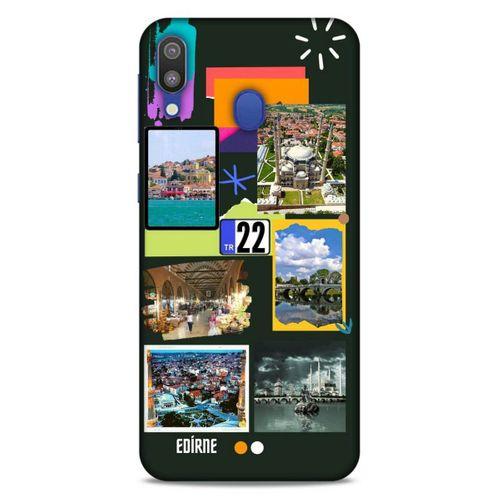 Lopard Samsung Galaxy M20 Uyumlu Kılıf Şehirli ※ (22) Edirne Tam Koruma Kılıfı