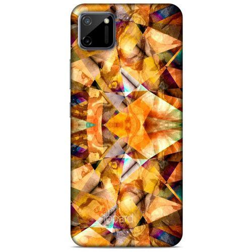 Oppo Realme C11 Kılıf Pastel Renkler (23) Ultra Koruma Kılıfı Turuncu