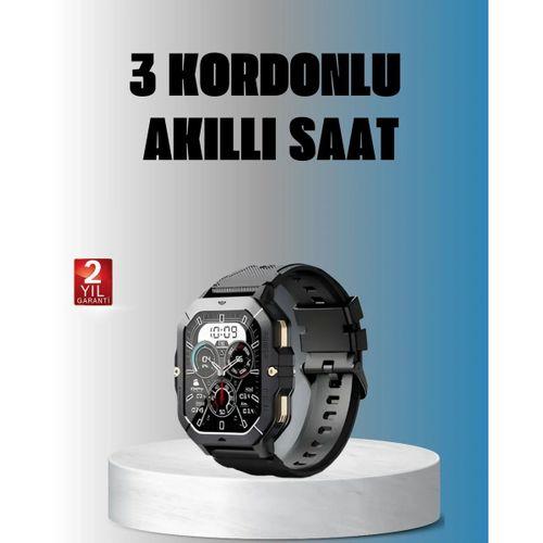 Kablosuz Şarjlı Akıllı Saat Ultra İnce Tasarım