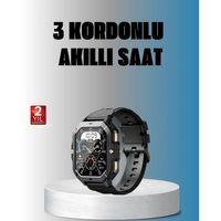 Kablosuz Şarjlı Akıllı Saat Ultra İnce Tasarım