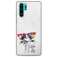 Animax Çılgın Zürafa Huawei P30 Pro Kılıf Desenli Silikon
