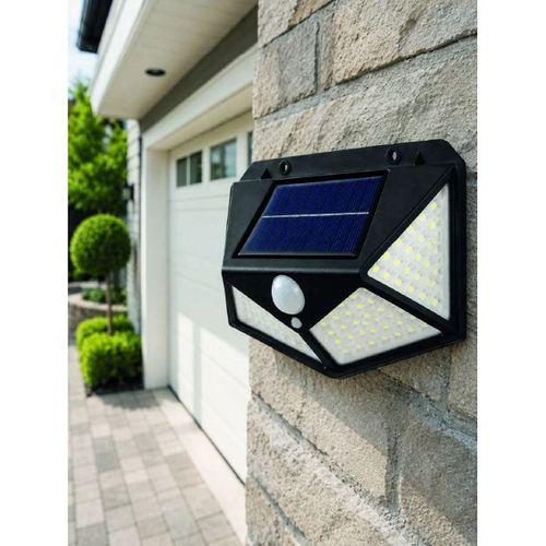 Sensörlü Solar Bahçe Lambası Geniş Açılı Led Aydınlatmalı Balkon Garaj Ve Bahçe Işığı