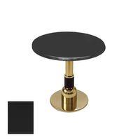 Dockers Gold Yuvarlak Masa  Çap 60cm - (Werzalit, Wermodin ve Allzalit Tabla) - Siyah