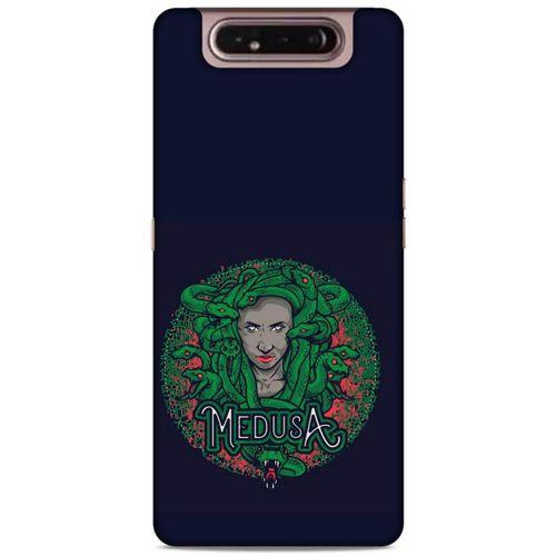 Lopard Samsung Galaxy A80 Uyumlu Kılıf Tattoo's (3) Kapak Medusa Dövmesi
