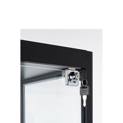 Cam Dolap Camlı Vitrin - Camlı Dolap - Camlı Koleksiyon Vitrini - Cam Raf - Kurulu Ürün 175x70x30