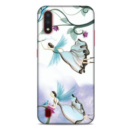 Y.Liva-2021 Özel Seri Pericik Samsung Galaxy A01 Kılıf Silikon Kapak