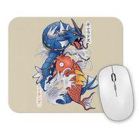 Dragon Koi Fish Evolution Mouse Pad