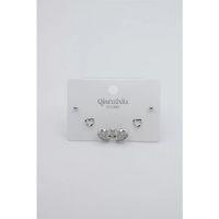 Çoklu Set Küpe - Gümüş