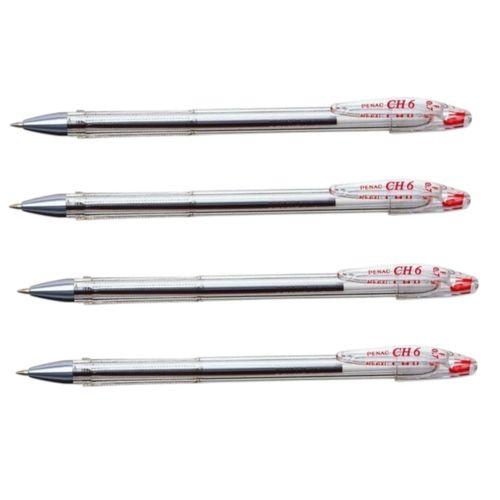 PENAC TÜKENMEZ CH6 KIRMIZI 1.0 mm ( Dört Adet )