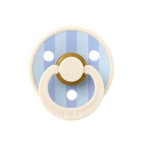 Bibs Bibs Studio Colour Block Kauçuk Emzik 6-12 Ay İvory / Dusty Blue