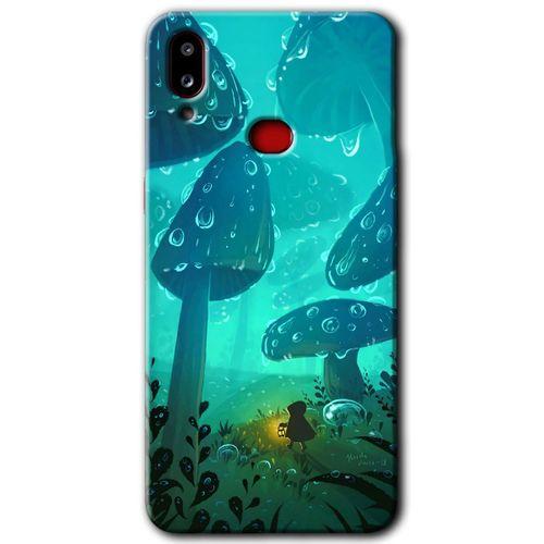 Samsung Galaxy A10s Kılıf HD Desen Baskılı Arka Kapak - Silhoutte Dropss