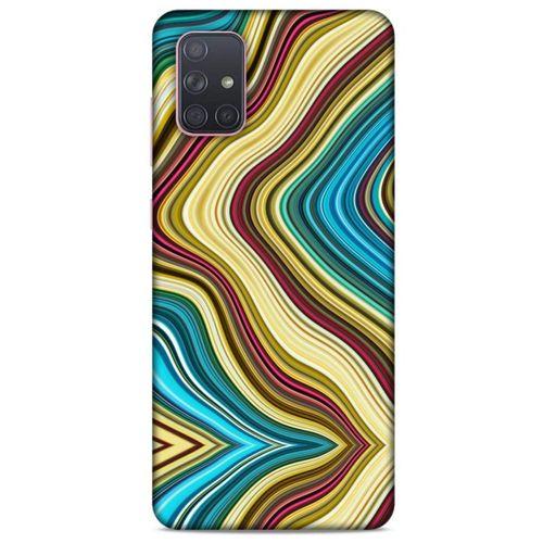 Mermer Desenli (41) Tema Tank Kılıf Karışık Çok Renkli Samsung Galaxy A71 Kılıf