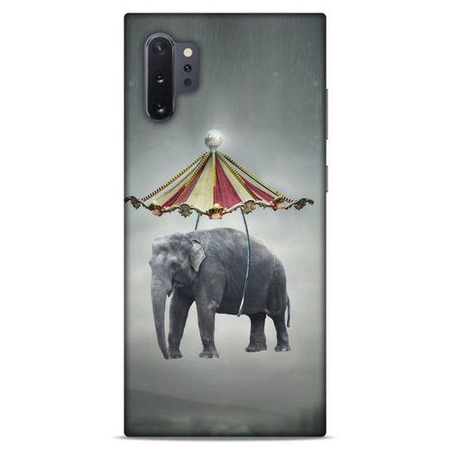 Lopard Samsung Galaxy Note 10 Plus Uyumlu Kılıf Manipülasyon ☻ (15) Antişok Kılıf Baskılı