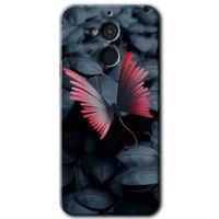 General Mobile GM 8 Kılıf HD Desen Baskılı Arka Kapak - Dark Butterfly
