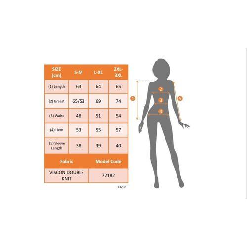 Kadın Uzun Kollu Tek Omuz Askı Detay Salaş Viskon Iki Iplik Bluz