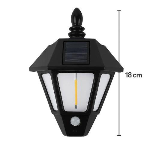 2'li Solar Cob Led Sensörlü Duvar Lambası