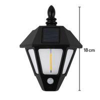 2'li Solar Cob Led Sensörlü Duvar Lambası