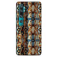 Xiaomi Mi Note 10 Kılıf Baskılı Özel Seri Taşlı (33) Hybrid Kılıf