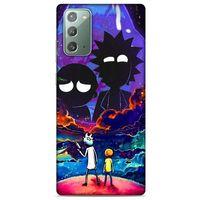 Samsung Galaxy Note 20 Uyumlu Kılıf Rick And Morty (46) Core Armor Kılıf Decoy Ricks