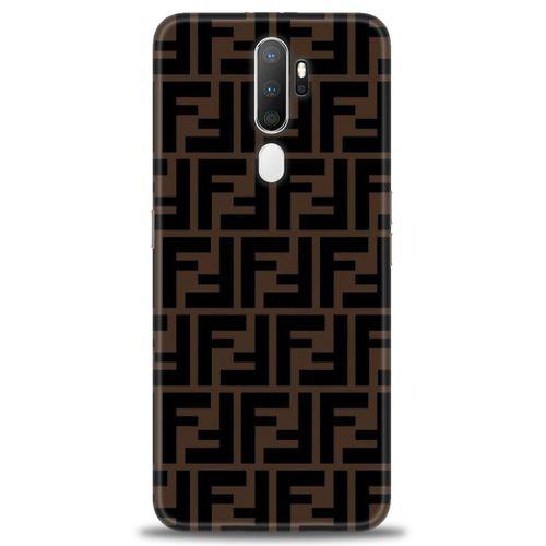 Oppo A5 2020 Kılıf HD Baskılı Kılıf - Fendii + Tam Ekran Koruyucu