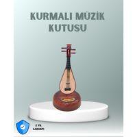 Enstrüman Figürlü Melodi Çalan Dekoratif Müzik Kutusu