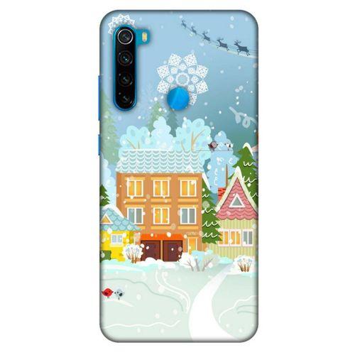 Xiaomi Redmi Note 8 Kılıf Snowix (35) Fit Design Kılıf Karışık Renkli