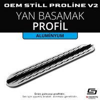 OEM Still Pro V2 Aluminyum Yan Basamak Profil 173 Cm