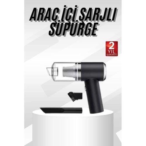 Yeni Nesil Mini Vakumlu Araç Süpürgesi El Süpürgesi Şarjlı