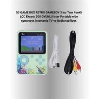 G5 Game Box Retro Mini Oyun Konsolu – 500 Dahili Oyun