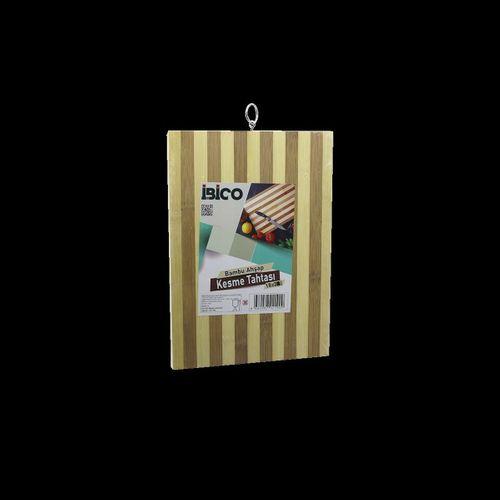 Bambu Kesme Tahtası 18x28x1.3 cm (Metal Kulplu)