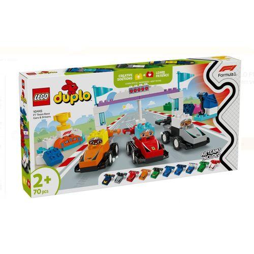 Lego Duplo F1 Takımı Yarış Arabaları ve Sürücüler 10445