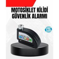 Alarm Disk Fren Kilidi Paslanmaz Çelik Motosiklet Scooter Bisiklet
