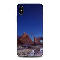 Lopard Apple iPhone XS Uyumlu Kılıf Gece'S (14) Lansman Kılıf Parliement Mavi